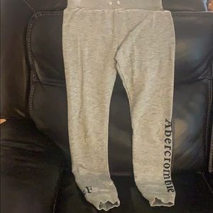 Abercrombie & Fitch Kids gray sweatpants